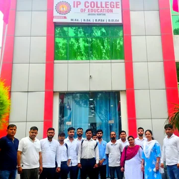 College staff at IP College of Education, Jassia